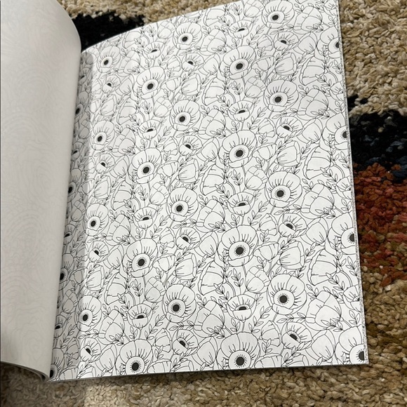 Botanical Wonders Adult Coloring Book for Everyone Stress and Anxiety Releasing - Picture 7 of 10